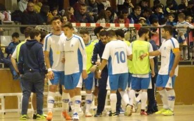 Imatge de l'equip del Club Natació Sabadell en un partit a Cal Balsach | Sergi Park